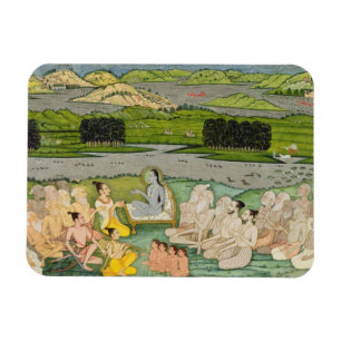 Imán El sabio Shuku Deva dirigiéndose al Rey Parikshit 