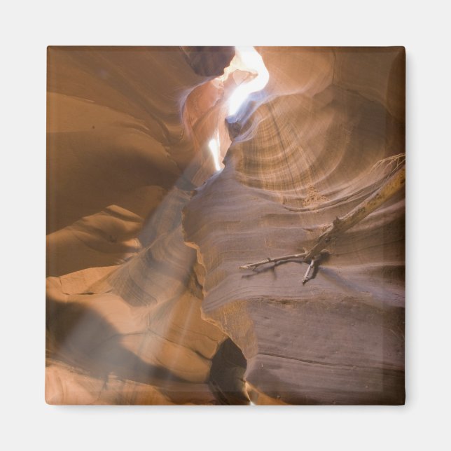 Imán El sacacorchos en Upper Antelope Canyon, Navajo (Frente)