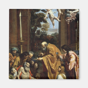 Imán El sacramento pasado de St Jerome, 1614