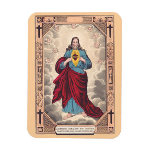 Imán El Sagrado Corazón de Jesús