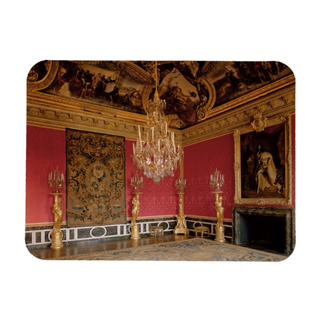 Imán El Salón de Apollón (Apollon) con tapices (Horizontal)