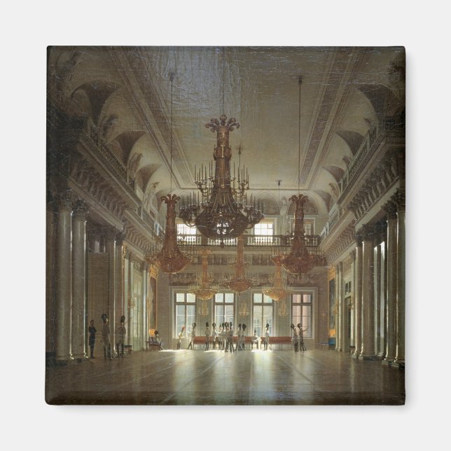 Imán El Salón del Mariscal de Campo en Invierno (Frente)