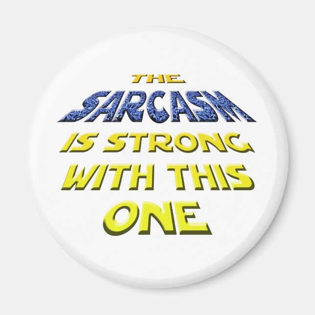 Imán El Sarcasmo Es Fuerte Con Este (Frente)