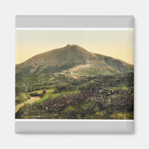 Imán El Schneekoppe, con Kammpartie, Riesengebirge, G