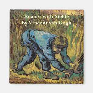 Imán El segador con hoz por Vincent van Gogh