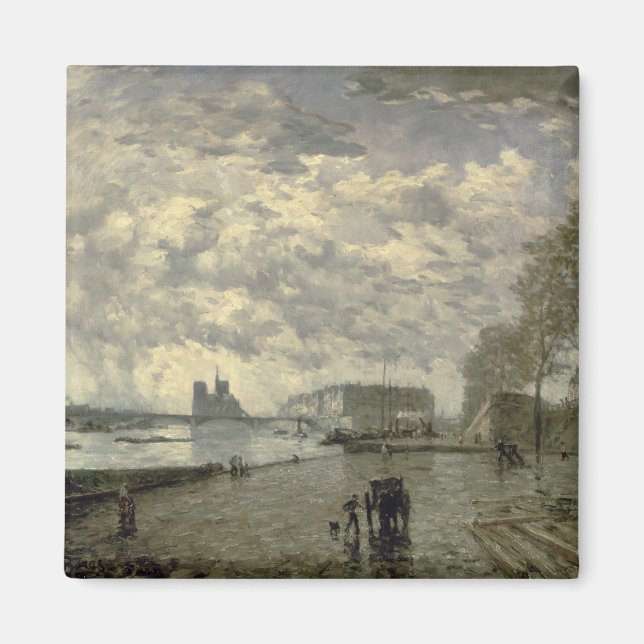 Imán El Sena y Notre Dame (Frente)