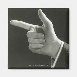 Imán El señalar del hombre