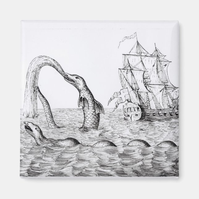 Imán El serpiente marino (Frente)