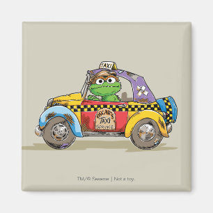 Imán El servicio de taxi de Oscar Vintage