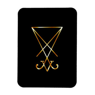 Imán El sigil de oro de Lucifer