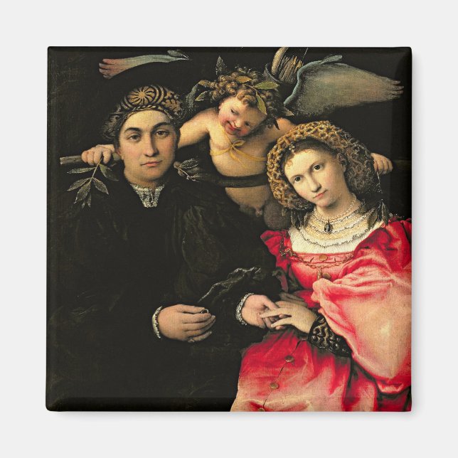 Imán El signor Marsilio Cassotti y su esposa Faustina (Frente)