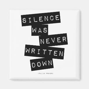 Imán El silencio nunca fue escrito...