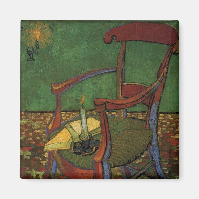 Imán El sillón de Paul Gauguin por Vincent van Gogh (Frente)