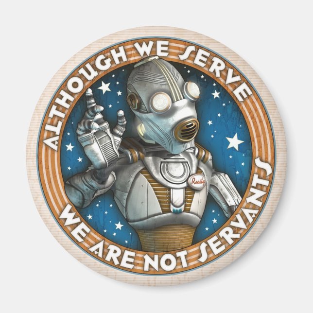 Imán El Sindicato de Robots (Frente)