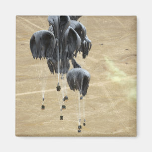 Imán El sistema de envío de envase lía el paracaídas