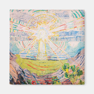 Imán El sol de Edvard Munch