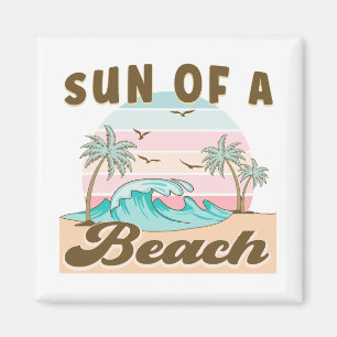 Imán El sol de una playa