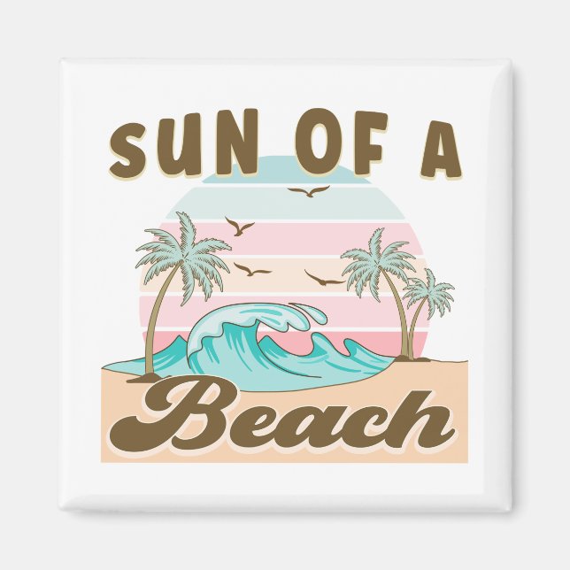 Imán El sol de una playa (Frente)