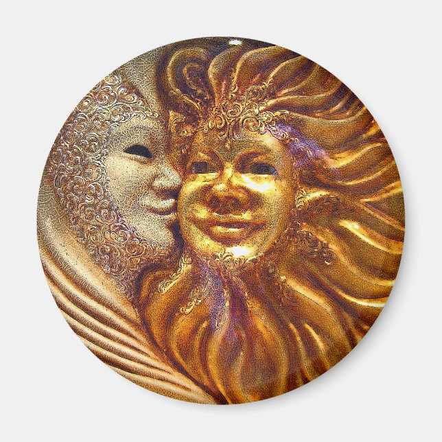 Imán El Sol, La Luna, El Beso (Frente)