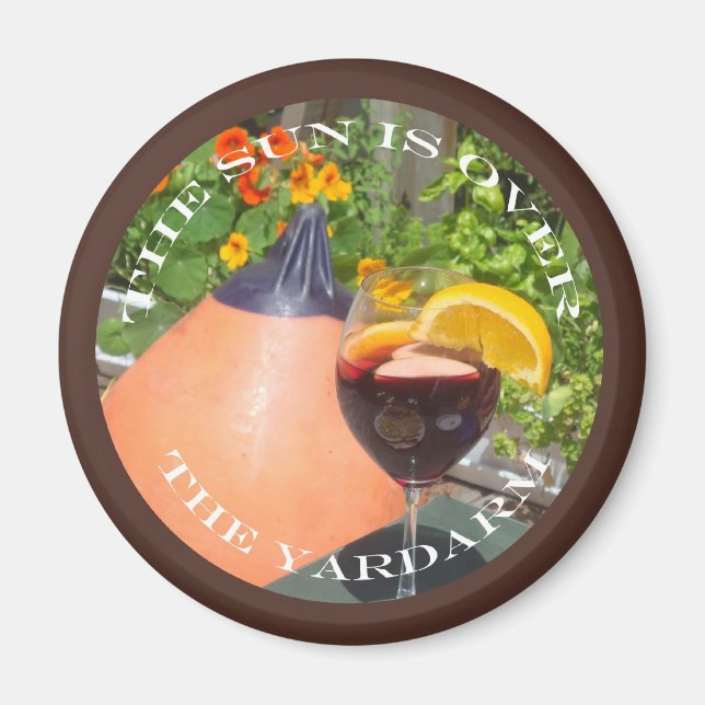 Imán El Sol se agranda sobre el Yardarm (Frente)