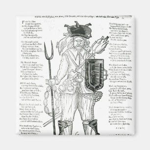 Imán El soldado irlandés inglés, con nueva disciplina