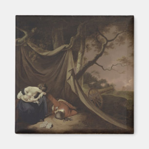 Imán El soldado muerto, c.1789 (aceite en lona)