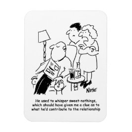 Imán Él solía susurrar "dulces nothings"