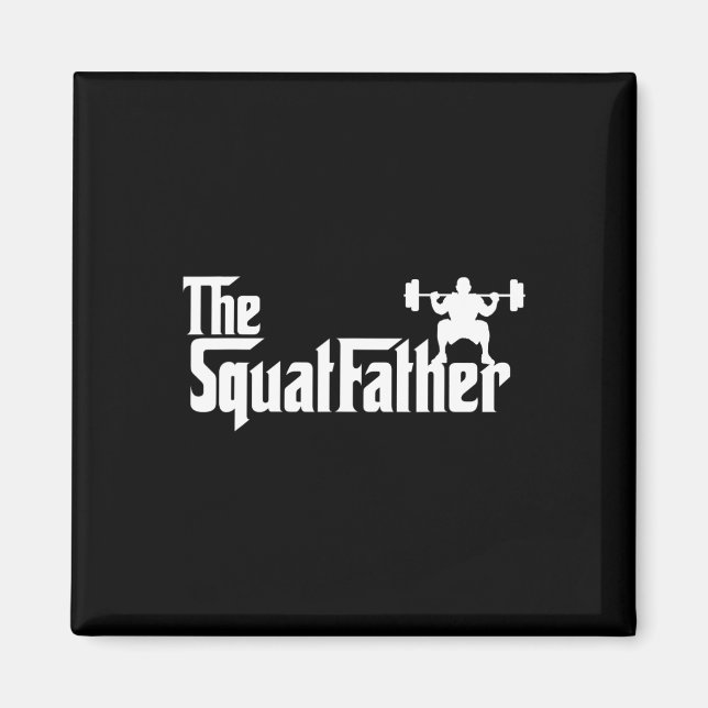 Imán El Squat Father Workout Bodybuilder (Frente)