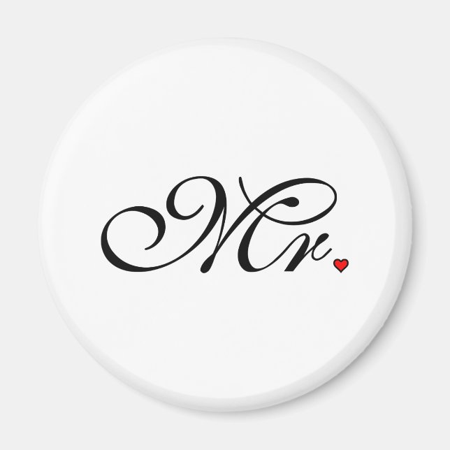 Imán El Sr. Husband Groom Sus Nuevas Cameras (Frente)