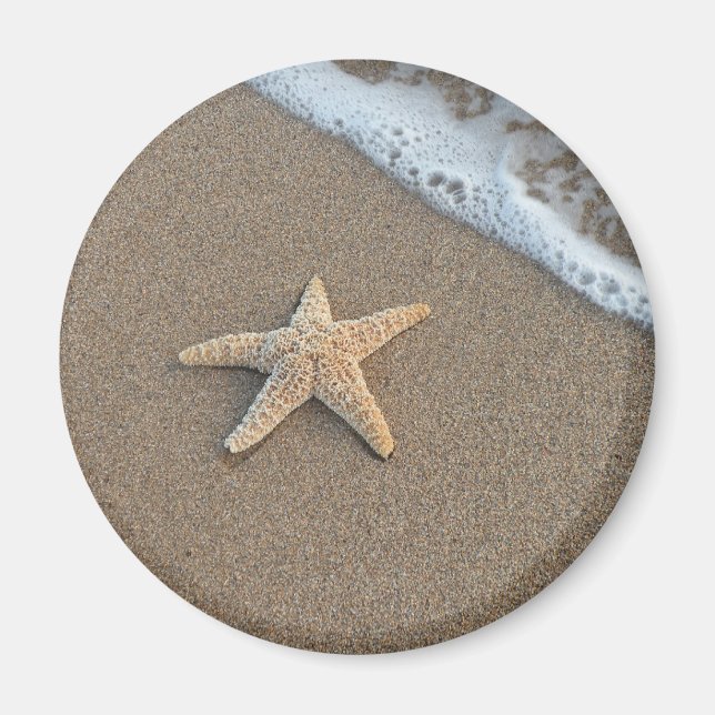 Imán El Starfish en la playa (Frente)
