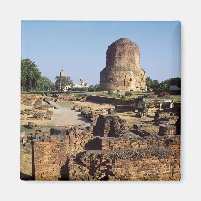 Imán El stupa de Dhamekh, c.500 AD (Frente)