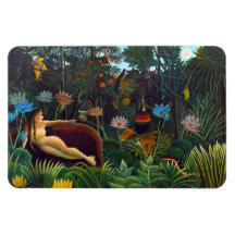 El sueño (1910) del pintor francés Henri Rousseau.