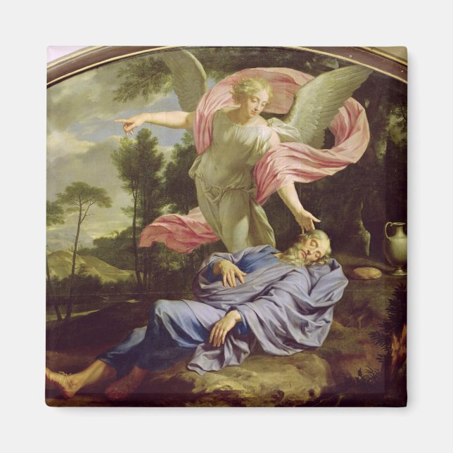 Imán El sueño de Elijah, 1650-55 (Frente)