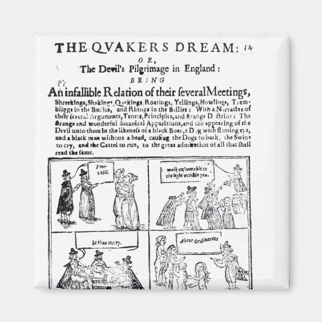 Imán El sueño de los cuáqueros (Frente)