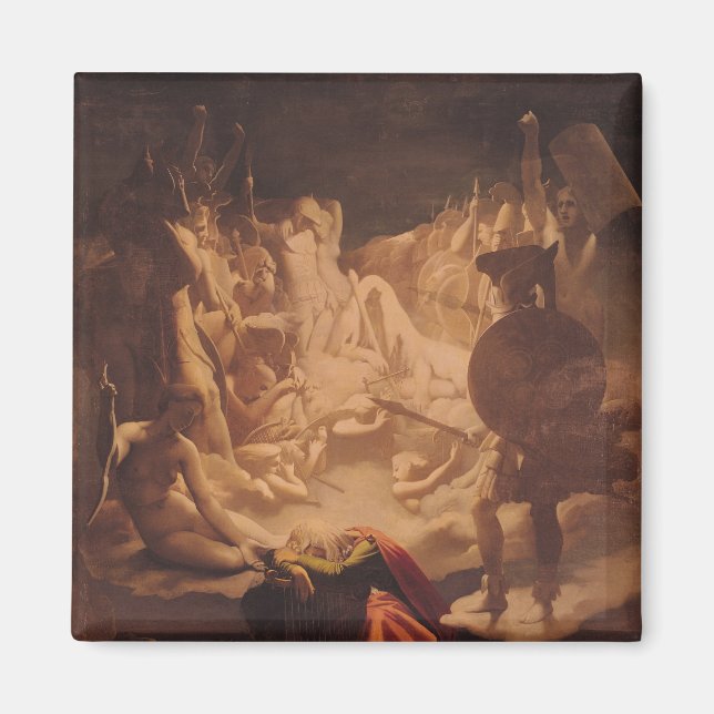Imán El sueño de Ossian, 1813 (Frente)