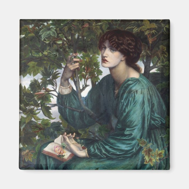 Imán El sueño del día de Dante Gabriel Rossetti (Frente)