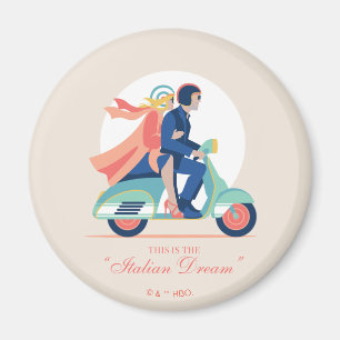 Imán El sueño italiano: el Lotus blanco