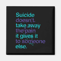 El suicidio no quita el dolor a la salud mental