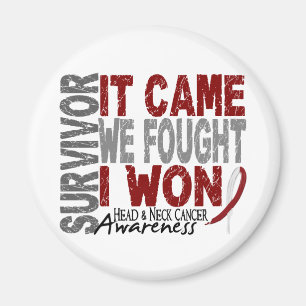 Imán El superviviente del cáncer de cabeza y cuello qu