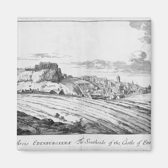 Imán El sur del Castillo de Edimburgo (Frente)