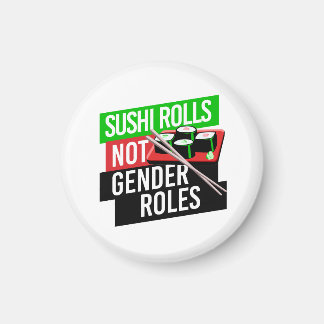 Imán El sushi no tiene roles de género