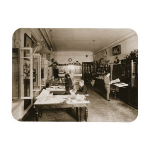 Imán El taller de Faberge (foto de b/w)