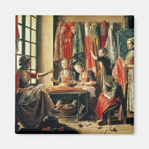 Imán El taller del Couturier, Arles, 1760