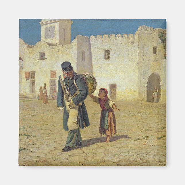 Imán El tambor Beater, 1867 (Frente)