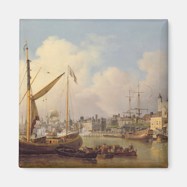 Imán El Támesis y la Torre de Londres supuestamente en  (Frente)