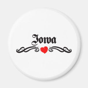 Imán El tatuaje de Iowa
