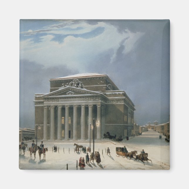 Imán El teatro Bolshoi en Moscú (Frente)