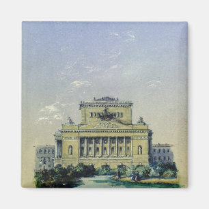 Imán El teatro de Alexander en St Petersburg, 1841
