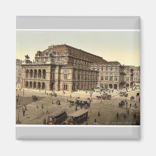 Imán El teatro de la ópera, Viena, Austro-Hungría