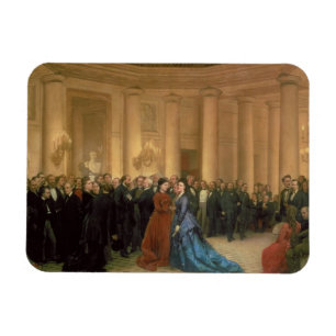 Imán El teatro de Odeon, París, 1869 (aceite en lona)